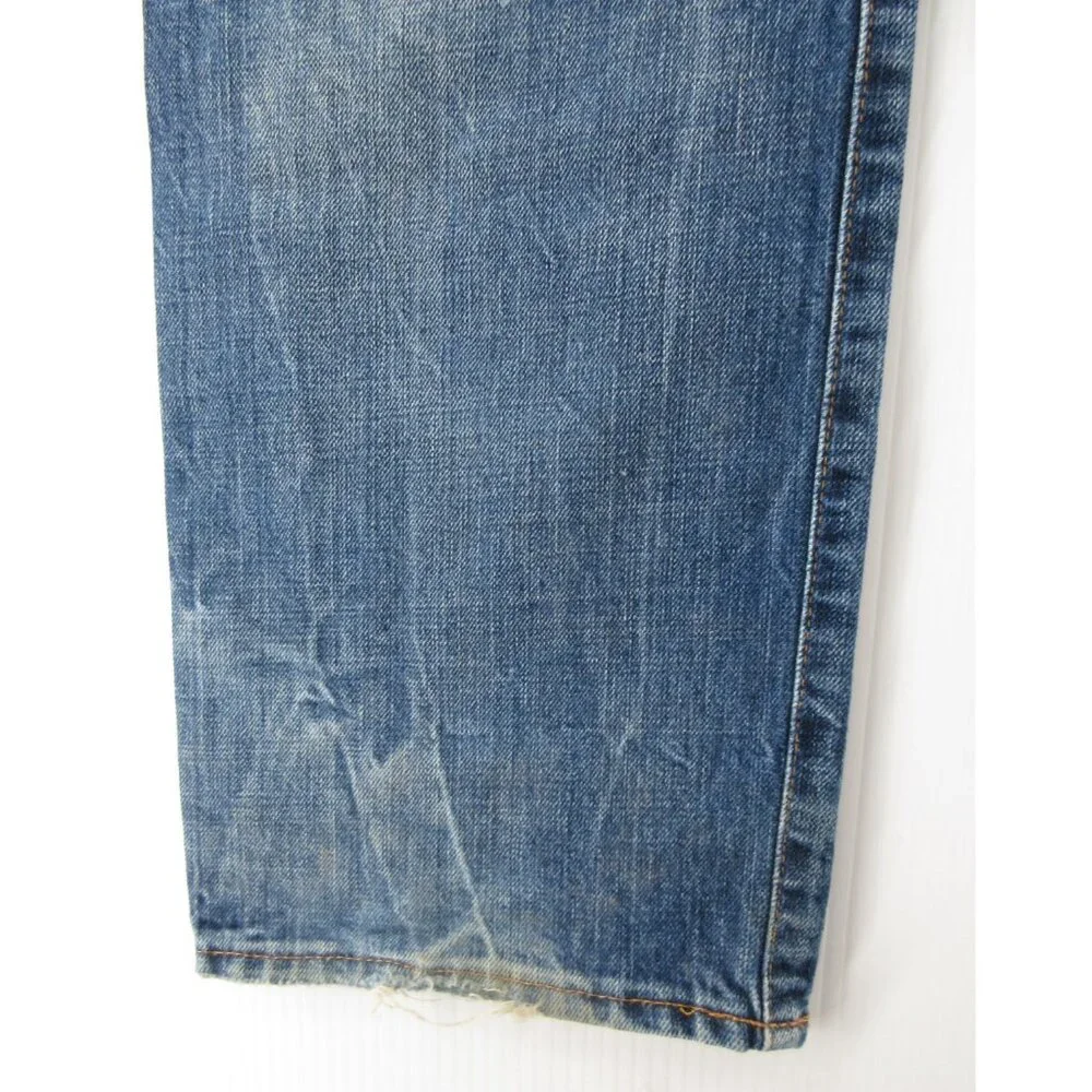Ralph Lauren Denim & Supply Jeans 34X32 Straight Denim Distressed *